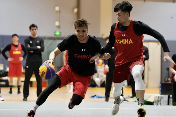 中国三人篮球国家队成功锁定巴黎奥运入场券